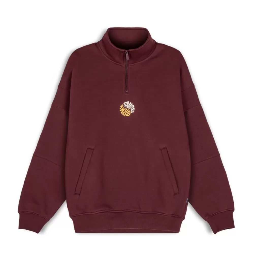 Grimey Sudadera "Snipes X True Roots" High Neck - Brown | Fall 22 Best Sale