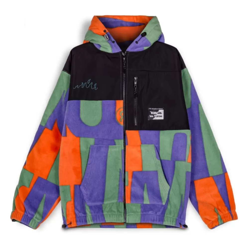 Grimey Sudadera Snow Fox All Over Polar Fleece - Multicolor | Winter 22 Hot