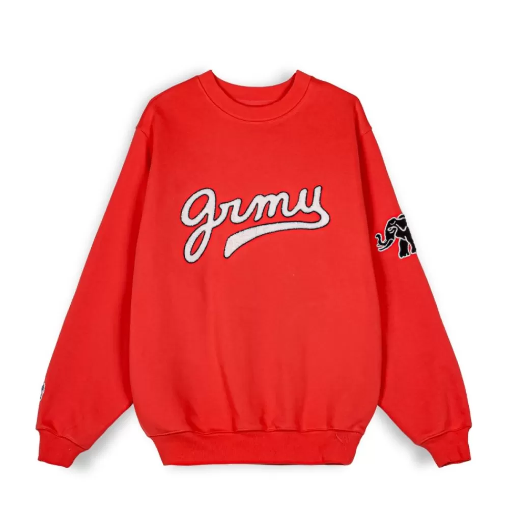 Grimey Sudadera The Clout Grmy Vintage - Red | Spring 23 Cheap