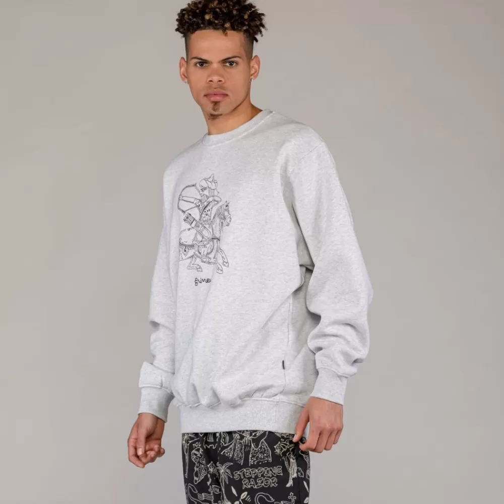 Grimey Sudadera The Clout Numidians - Sport Grey | Spring 23 Outlet