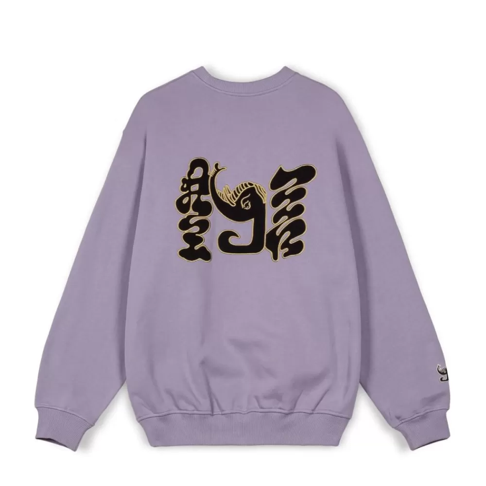 Grimey Sudadera Tusker Temple Vintage - Purple | Fw23 Online