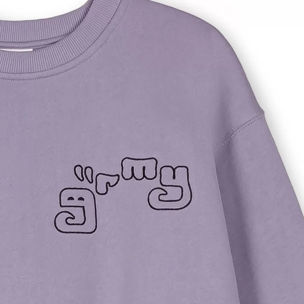 Grimey Sudadera Tusker Temple Vintage - Purple | Fw23 Online