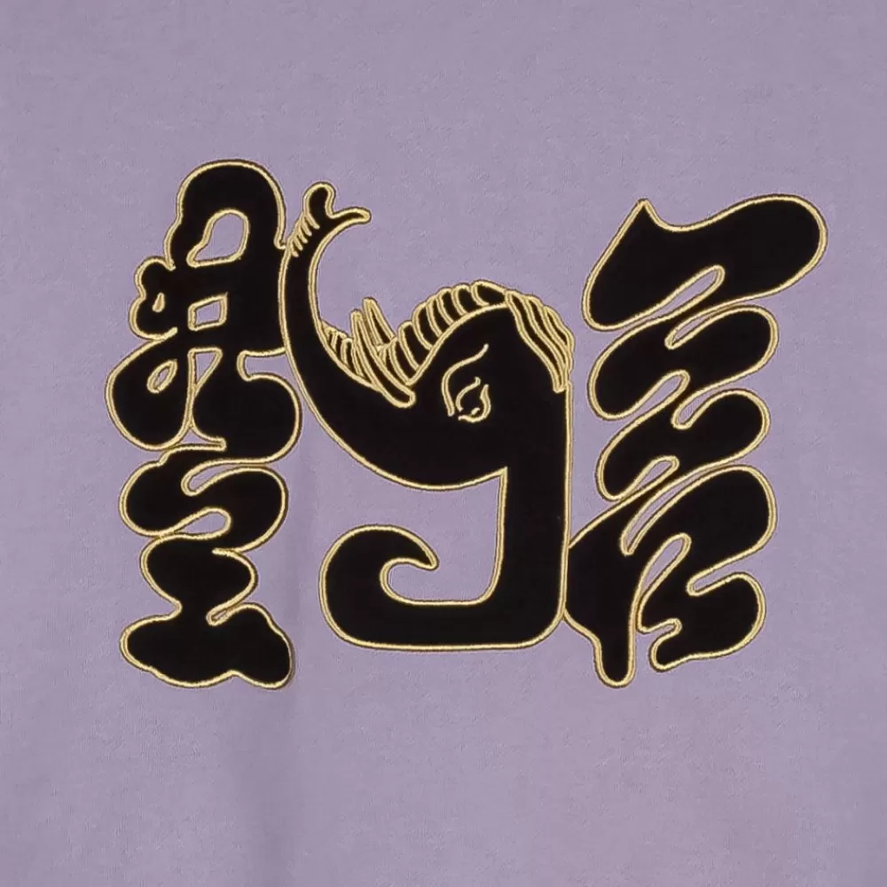 Grimey Sudadera Tusker Temple Vintage - Purple | Fw23 Online