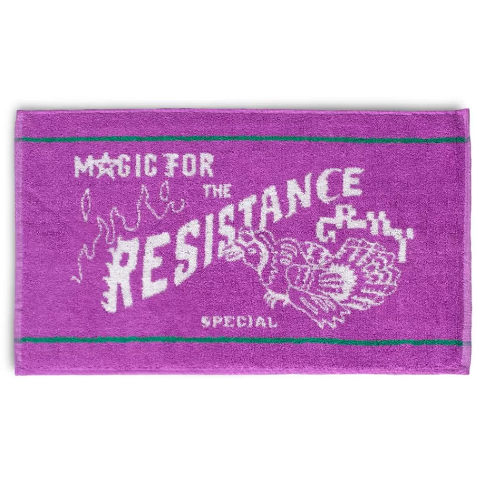 Grimey Toalla Liveution Beer Towel - Purple | Spring 21 Flash Sale